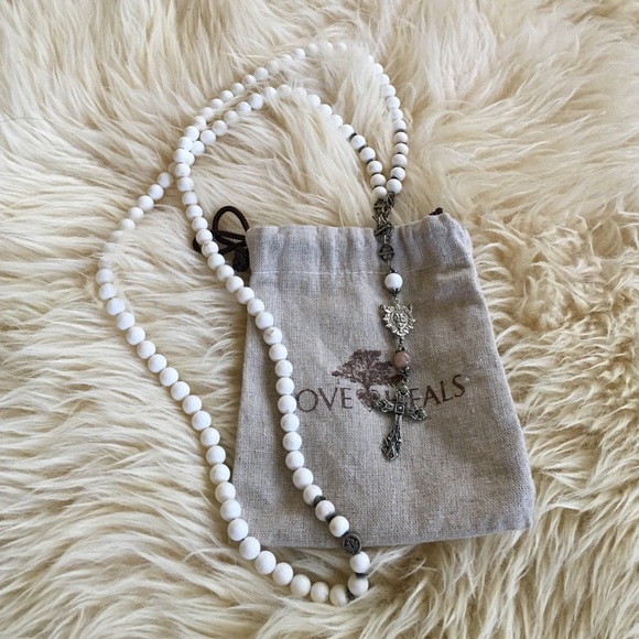 Free People / Love Heals Rosary Necklace