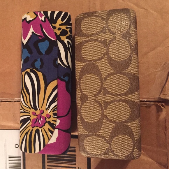 Two glasses cases bundle
