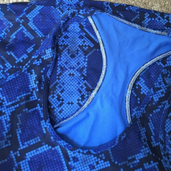 Cute blue tank