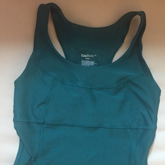 🎉LAST CALL🎉 Work Out Top- Teal - Picture 2 of 4