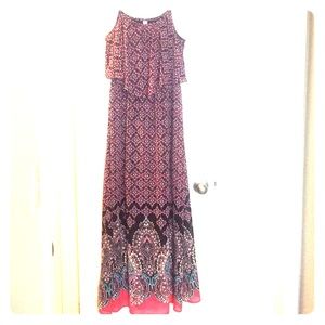 Multicolor Boho Print Maxi Dress from Target
