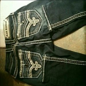 Rock revival skinny jeans