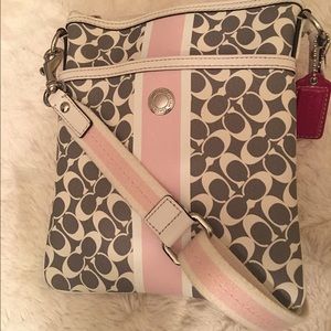 Coach crossbody bag with free coin wallet