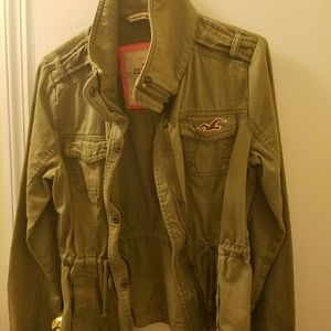 Olive green utility jacket!