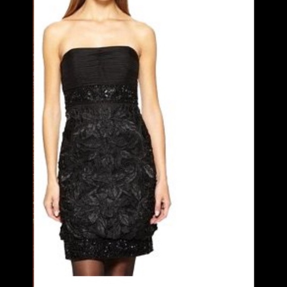 Stunning Sue Wong Nocturn black cocktail dress
