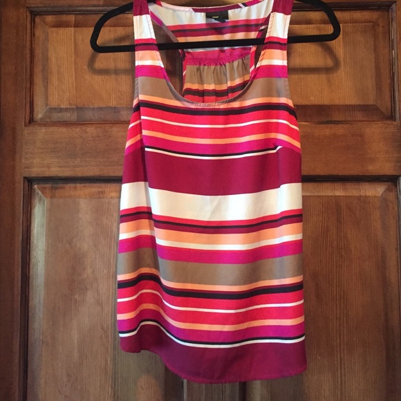 Stripped work tank top