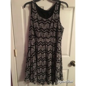 Lacy plus size dress