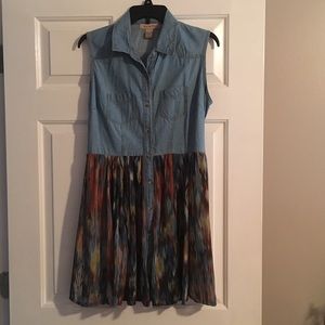 Denim top dress!