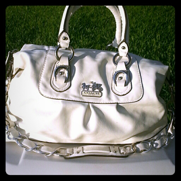 Coach White Bag for i_queen610