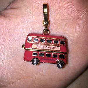 Juicy couture London bus charm