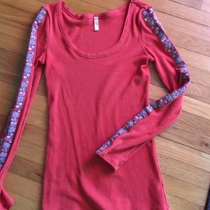 Free People pullover top, size large