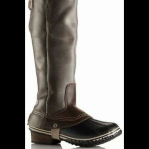 Women Winter Sorel tall boots.