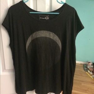 Free people crescent moon shirt