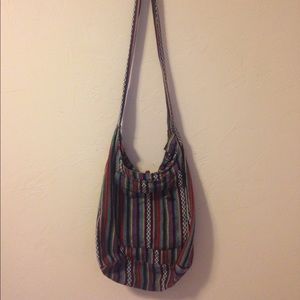 Multicolored crossbody bag from Mexico