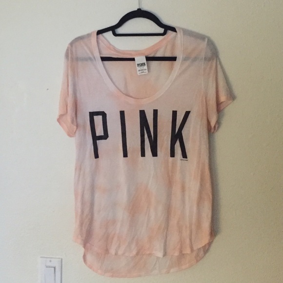 Victoria's Secret PINK Scoop Neck Tee