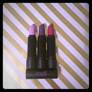 Melt Lipsticks- Darling, By Starlight & Shady Lady