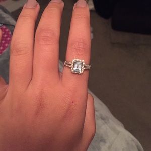 Aquamarine ring