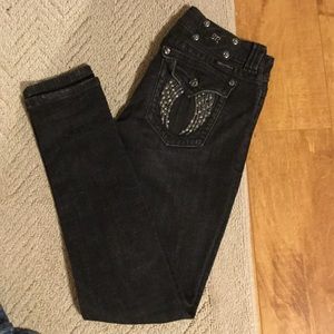 Black Miss Me Jeans