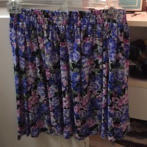 Floral skirt