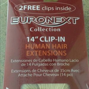 Hair Extensions- Caramel Color, Used Once!