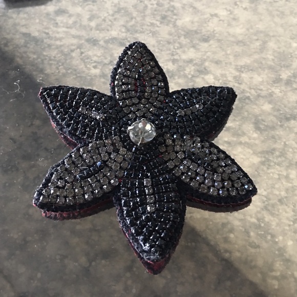 Anthropologie Flower Hair Barrette