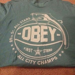 Mens obey shirt