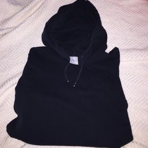 All black Nike sweatshirt