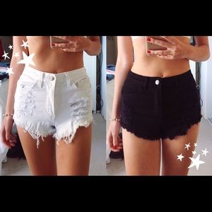 TWO PAIRS Brandy Melville shorts