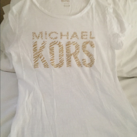 Michael Kors Tops - White short sleeve Michael Kors top