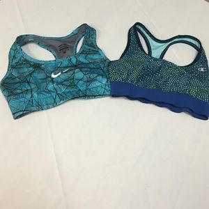 Bundle Champion & Nike Pro Sports Bras