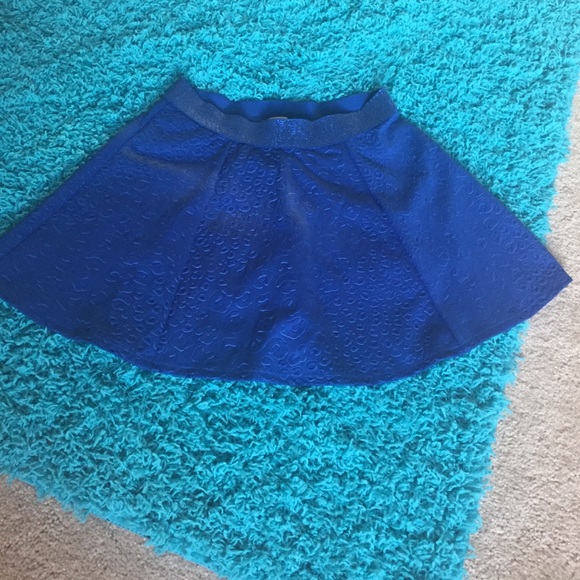Beautiful blue Justice skirt