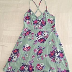 Sparkle and Fade floral mini dress