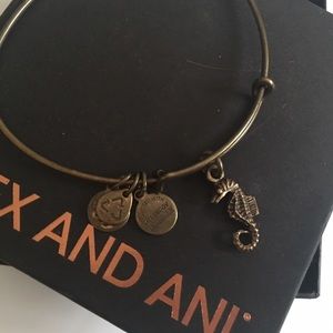 Alex and Ani Seahorse Bangle
