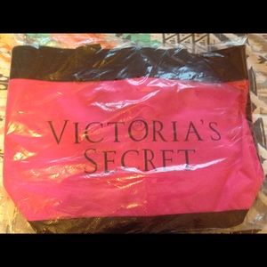 Victoria Secret Tote Red/pink NWT