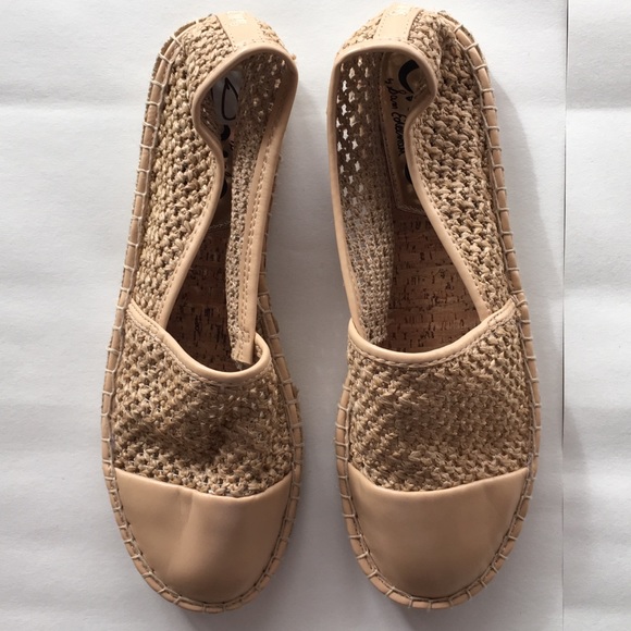 Circus by Sam Edelman Shoes - Circus leather and woven tan flats
