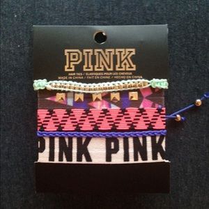 PINK bracelets- bundle with totes!