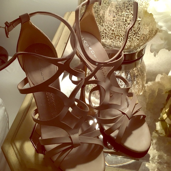 Casadei sandals-- only worn once.