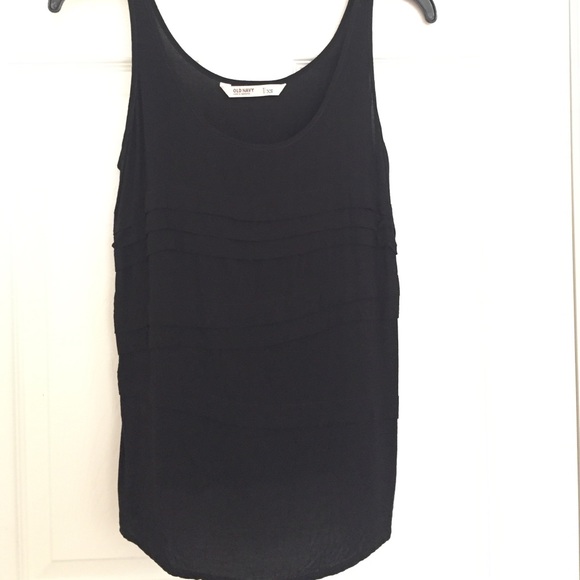 Black tank top