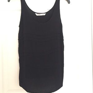 Black tank top