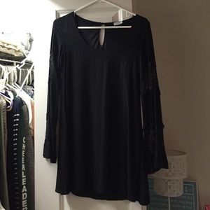 Short black dress