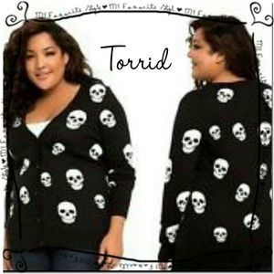 Torrid Skull Sweater
