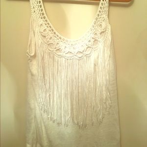Club Monaco fringe tank