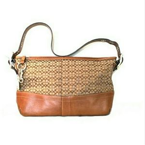 |SALE|• Authentic Coach Cognac Leather Bag • |SALE|• Authentic Coach Cognac Leather Bag •