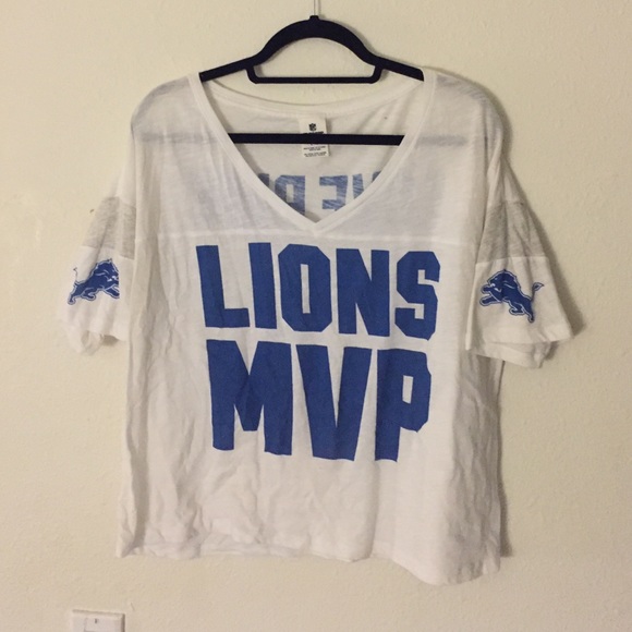 VS Pink Detroit Lions Crop Top