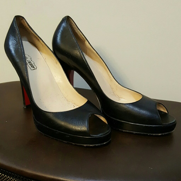 *FINAL PRICE *-Red bottom Open toe heels