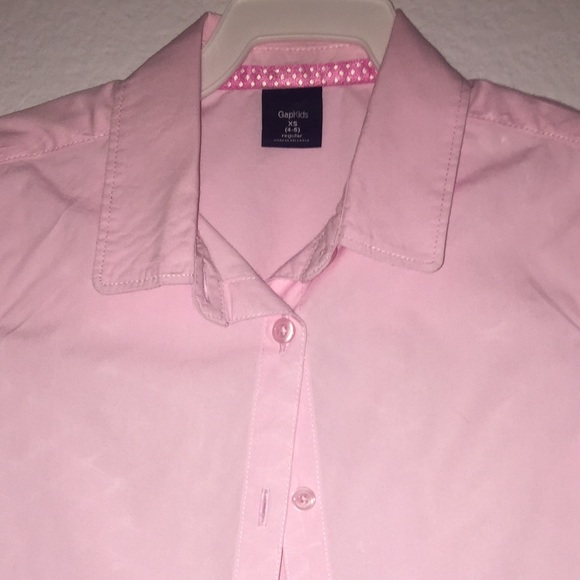 Gap little girls uniform button up shirts