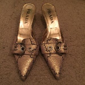 Authentic Prada Kitten heels