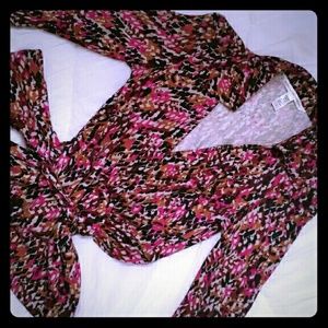 Diane von furstenberg "Jill" wrap top