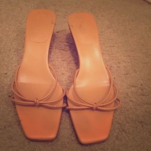 Gucci bamboo heel sandals