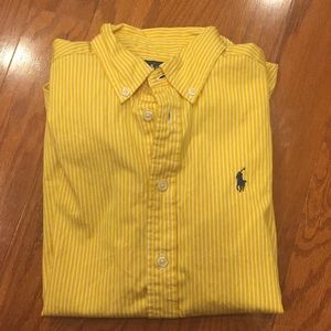 Ralph Lauren button down. Boys size 12/14